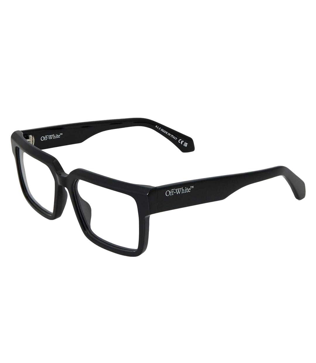 Unisex Adult Style 8m Square Sunglasses One Size Black Off White-1