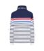 Sweat Motif/style Rayé Femme Rouge Lazy Jacks-3