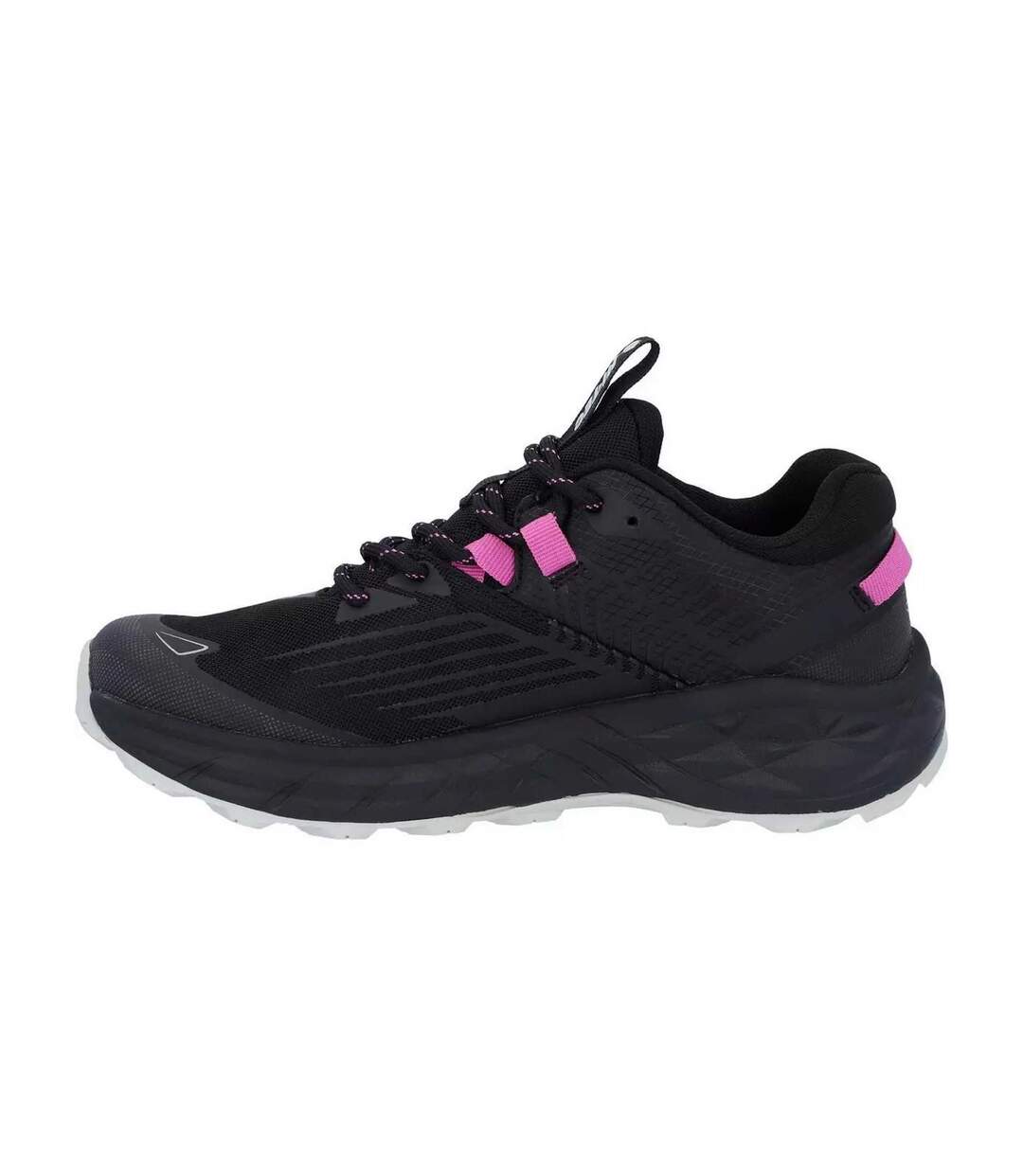 Baskets fuse trail homme noir / gris / rose foncé Hi-Tec-3