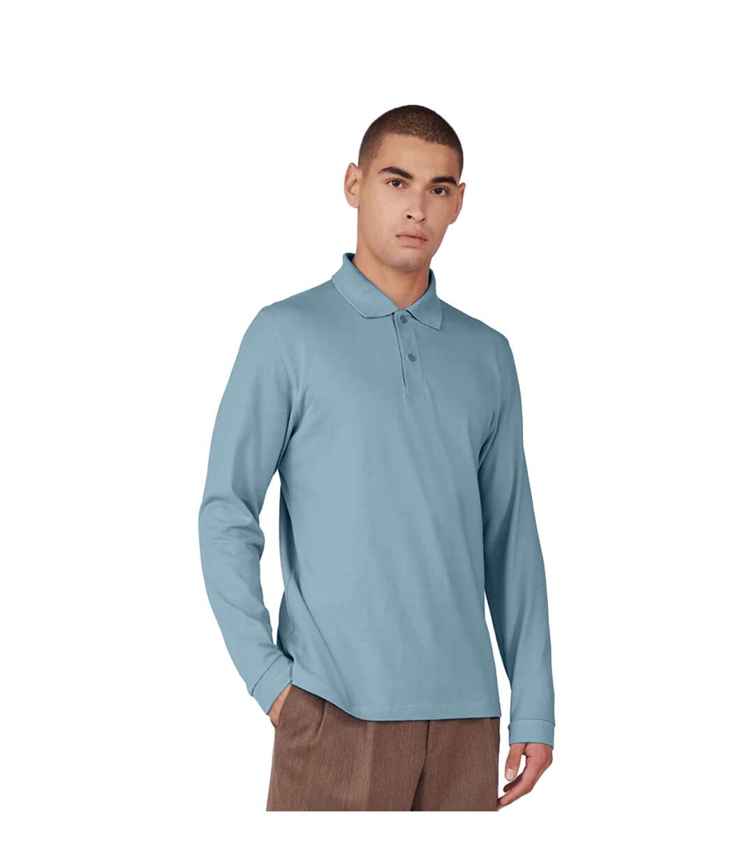 Polo Motif/style Uni My Polo Homme Bleu B&C-1