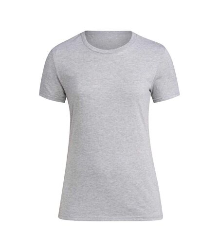 Womens/ladies Minimalist Lightweight Regular T-shirt Grey Adidas