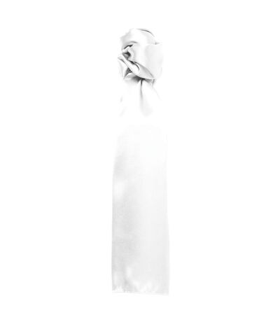 Foulard de travail uni femme taille unique blanc Premier