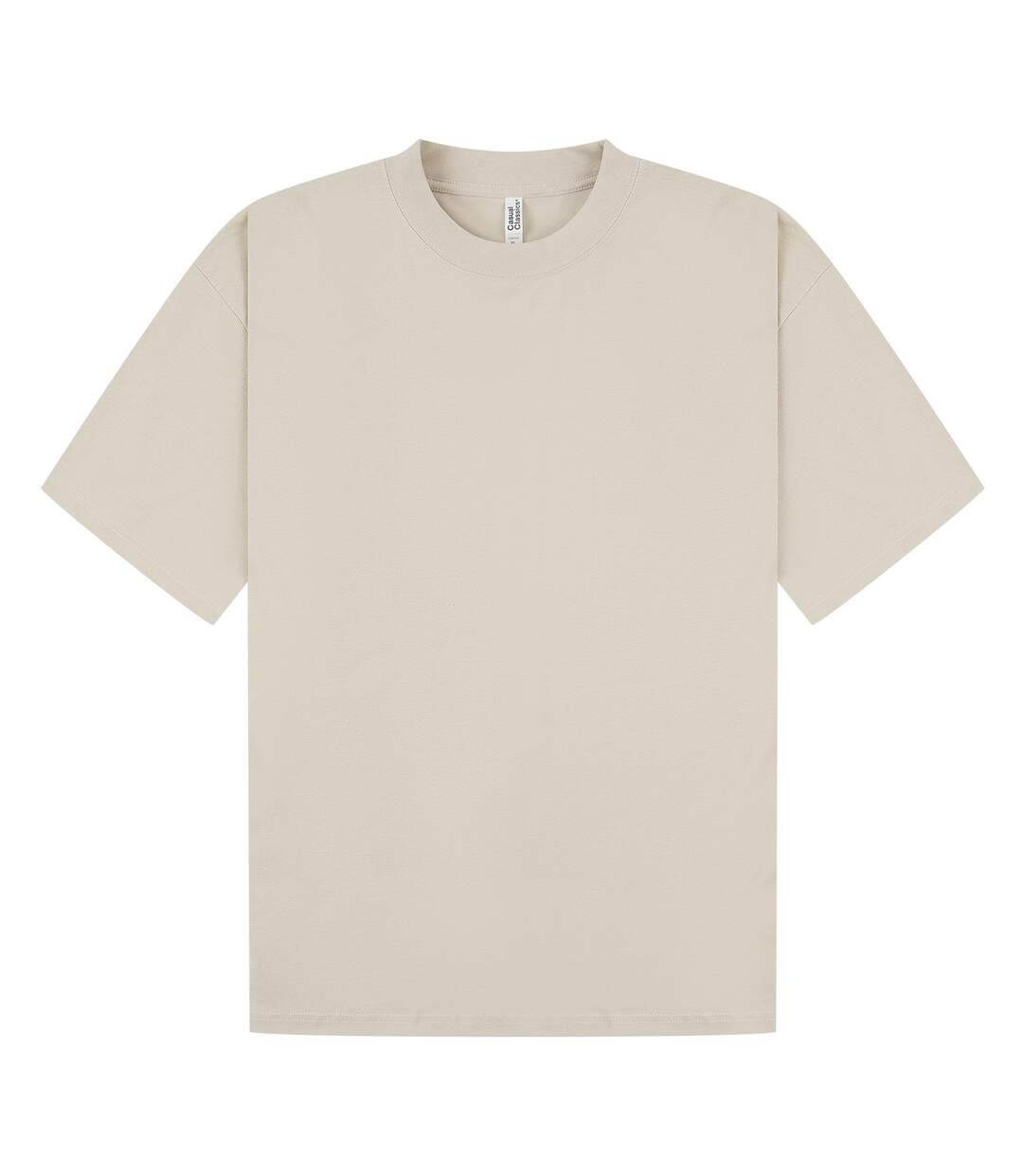 T-shirt Adulte Beige Gris Casual Classics-1