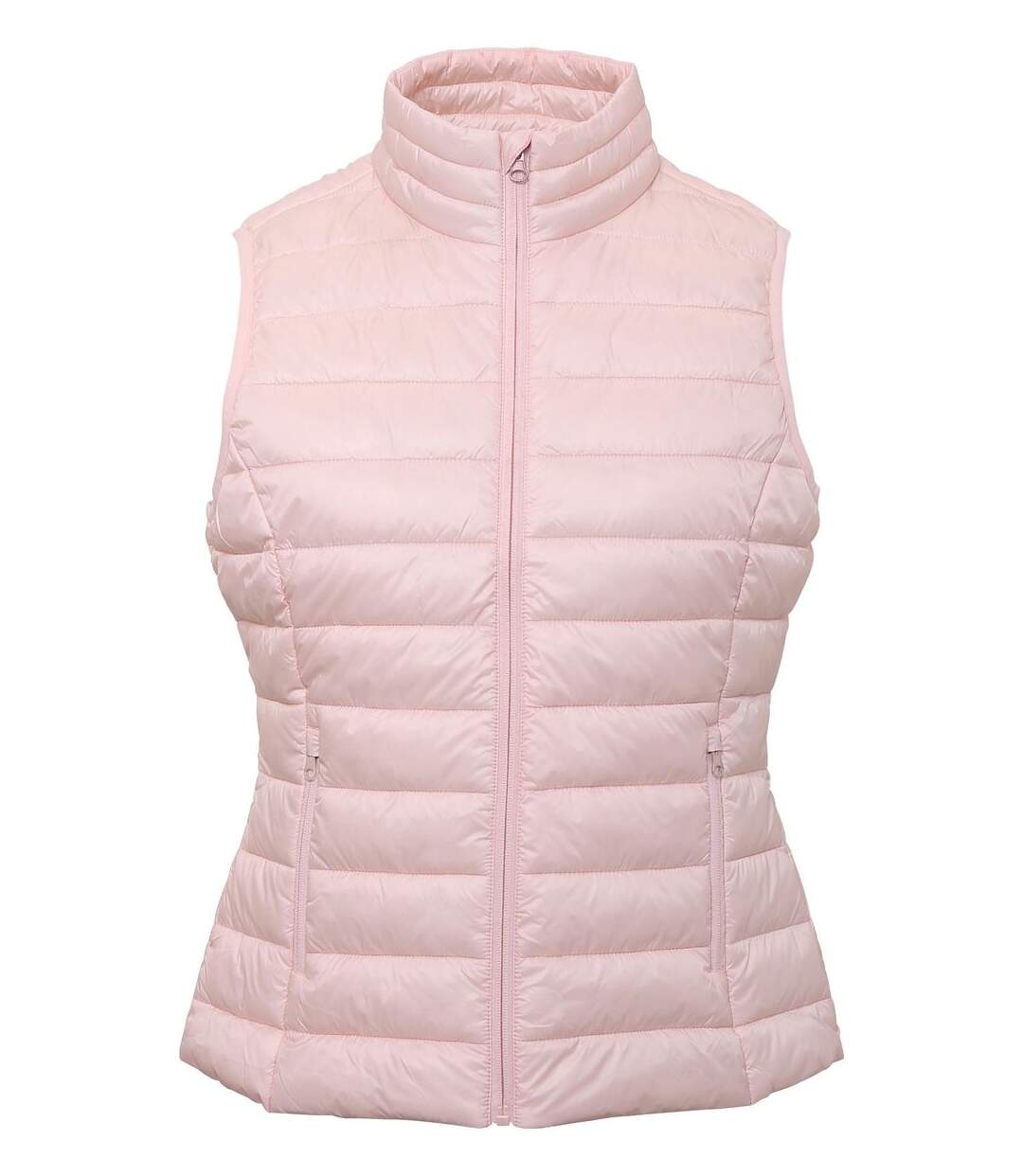 Gilet doudoune rembourré sans manches - femme - TS31F - rose clair