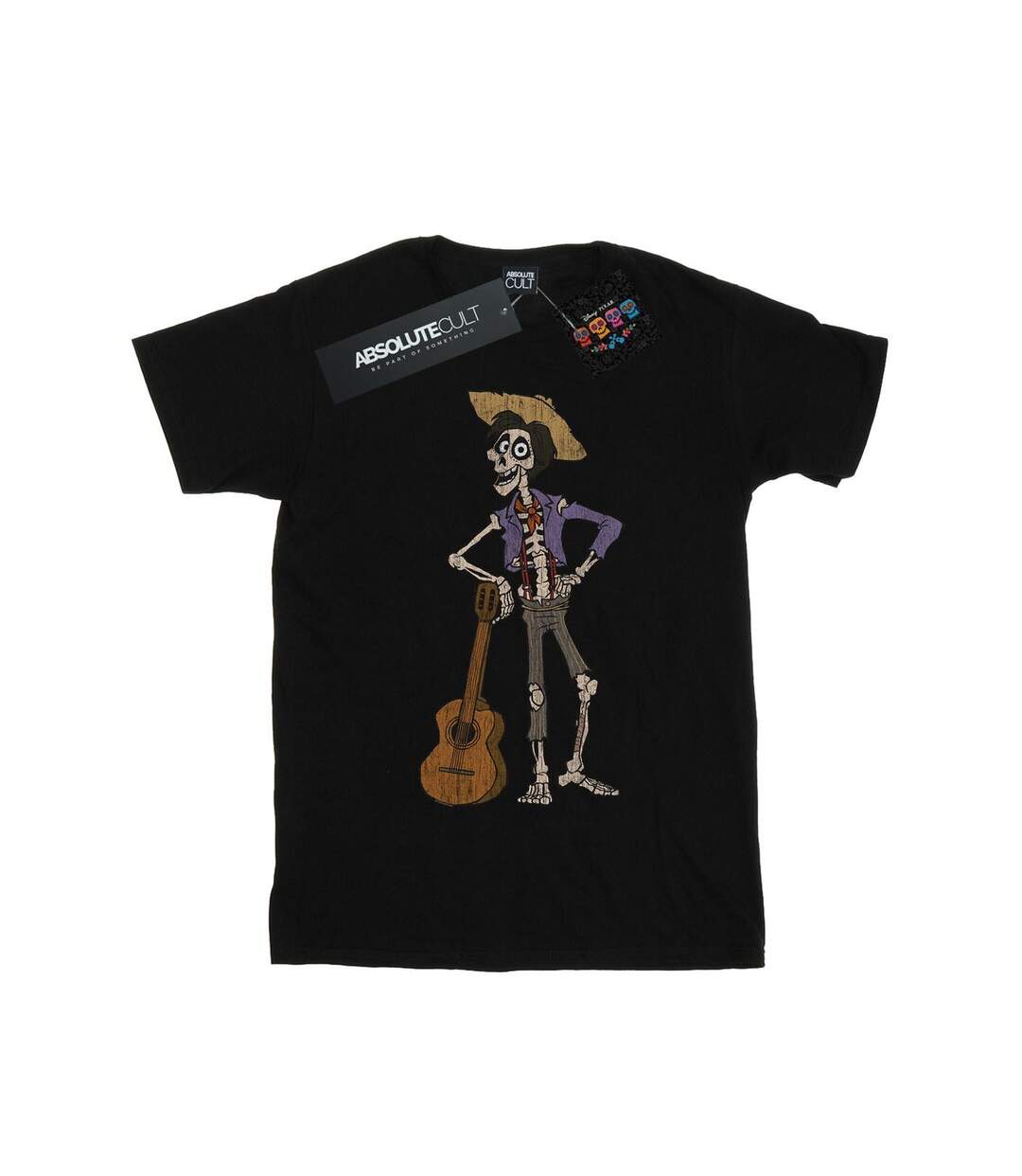 Disney - T-shirt COCO HECTOR WITH GUITAR - Femme (Noir) - UTBI16595-1