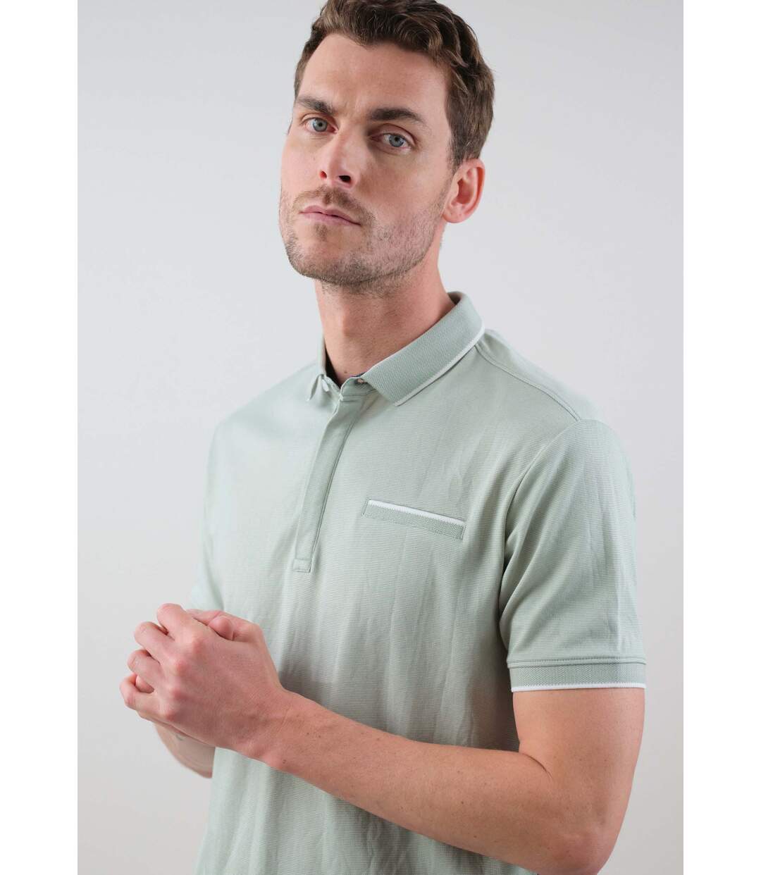 Polo à manches courtes pour homme MARCUS-5