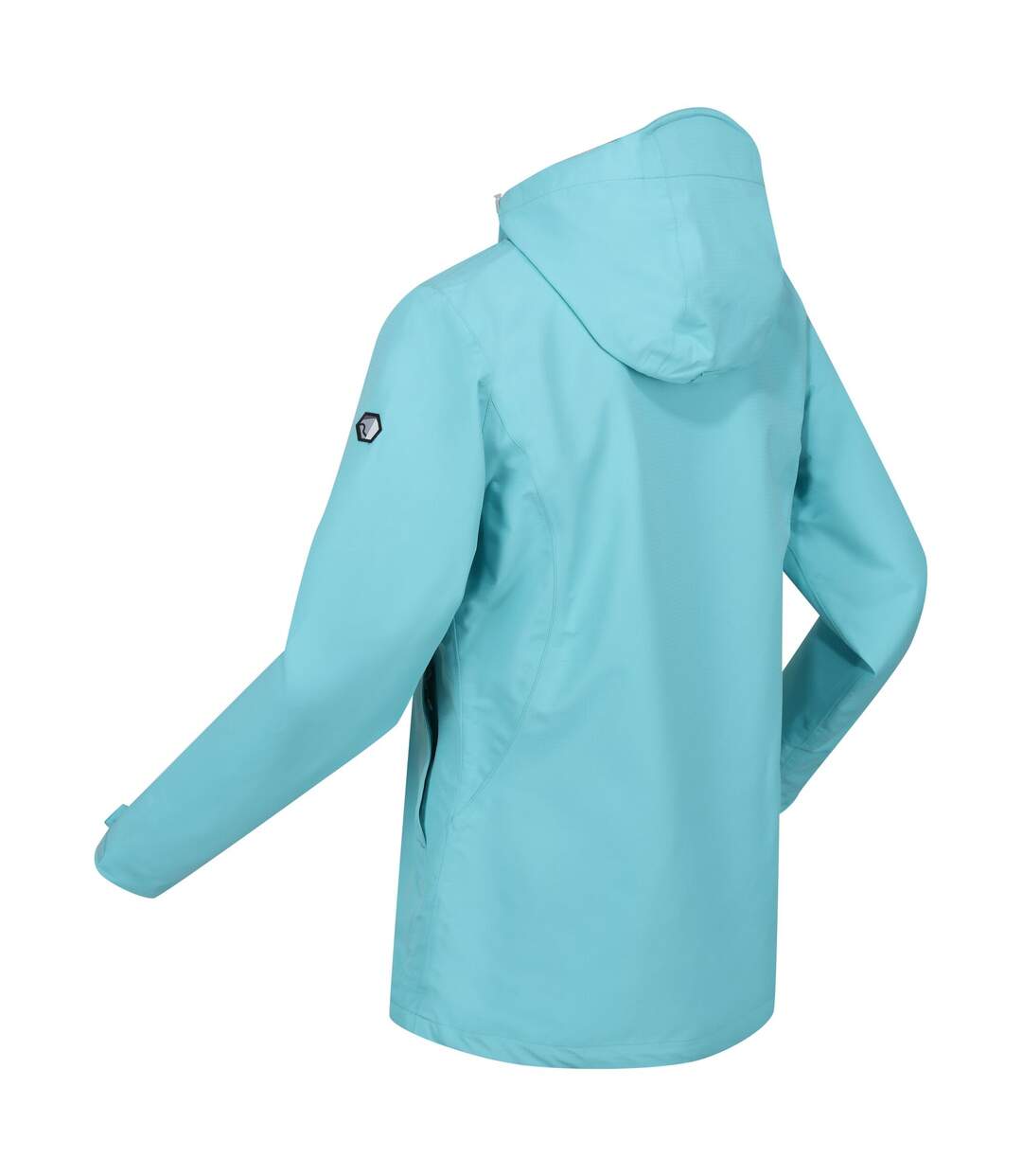 Veste imperméable hamara femme bleu turquoise pâle Regatta-4