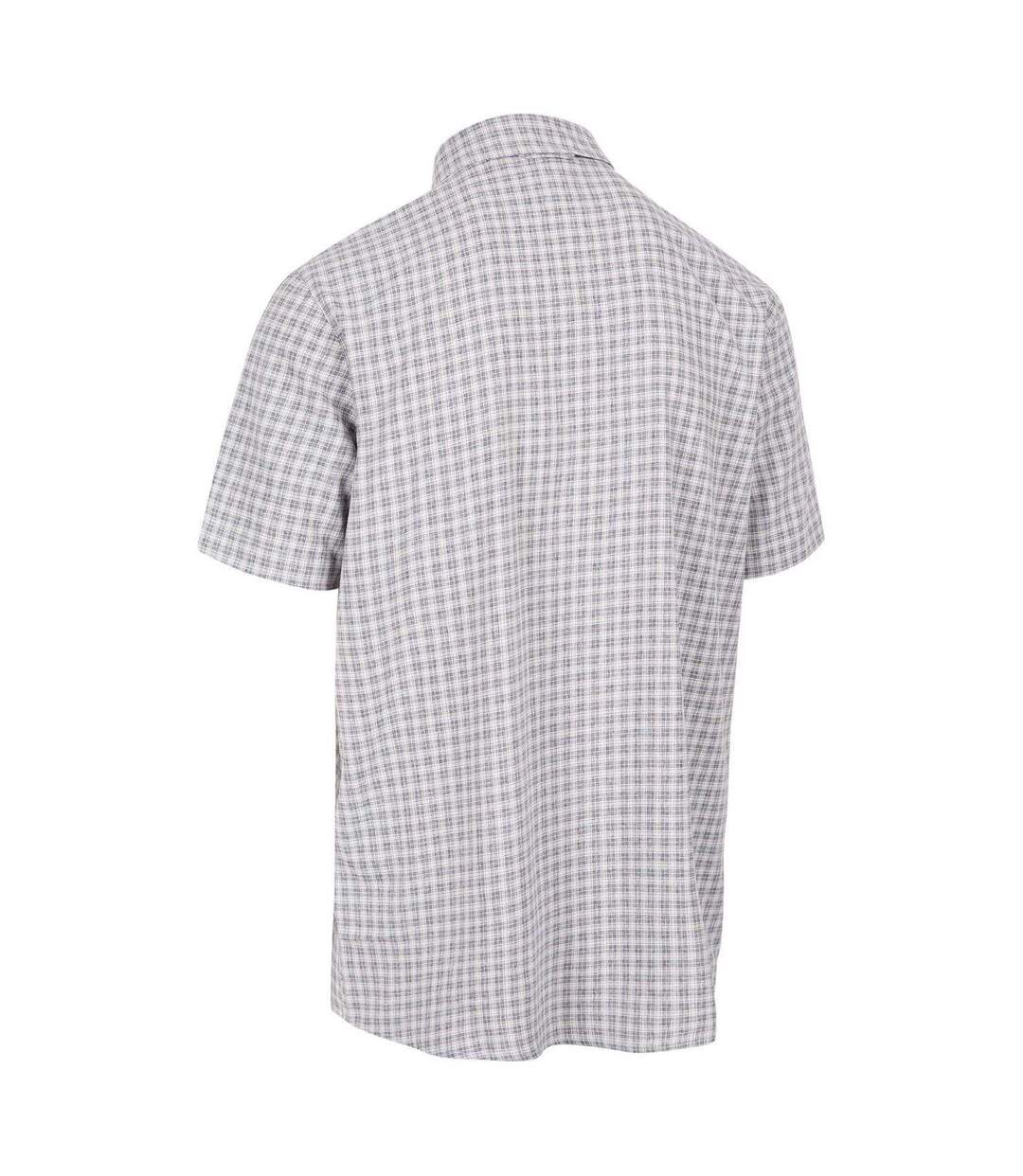 Mens Gilcrux Short-sleeved Shirt White Trespass-2