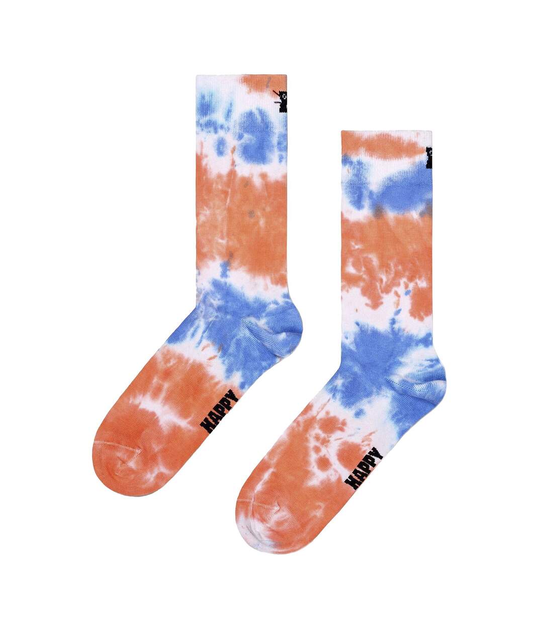 1 Pack Multi-Coloured Tie Dye Socks for Men and Women-2