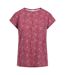 Haut Motif/style Imprimé Lucia Femme Rouge Bordeaux Trespass-1