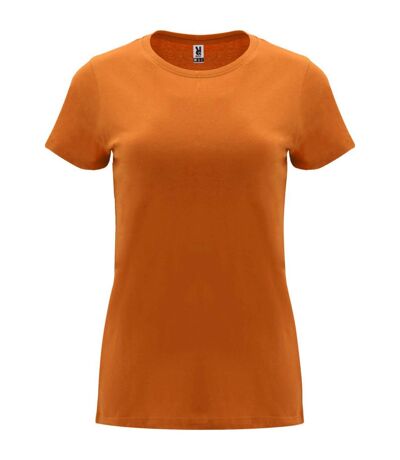 T-shirt capri femme orange Roly Roly