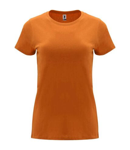 T-shirt capri femme orange Roly Roly