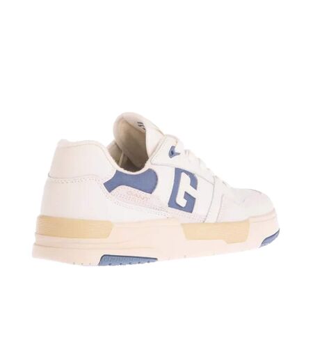 Mens brookpal leather trainers off white Gant