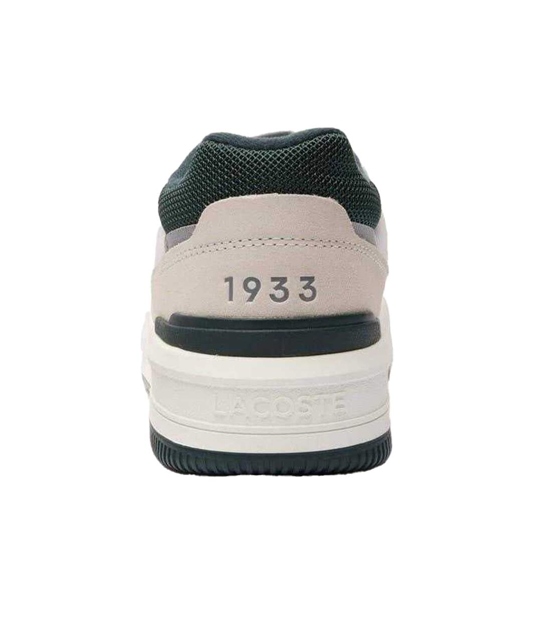 Mens Lineshot Leather Non Marking Trainers White Lacoste-2