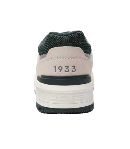 Mens Lineshot Leather Non Marking Trainers White Lacoste