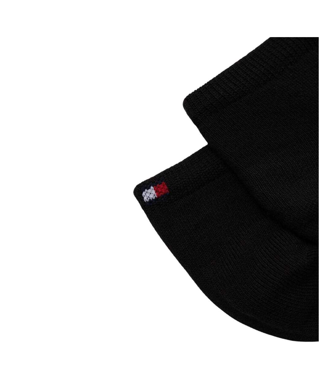 Chaussettes Motif/style Uni Femme Noir Tommy Hilfiger-3