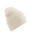 Bonnet À Revers Original Adulte Amande Beechfield-2