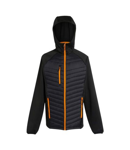 Doudoune Hybride Navigate Homme Noir Orange Vif Regatta