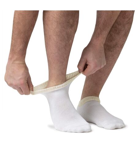 3 Paires Chaussettes de Diabetiques Sneaker Coton