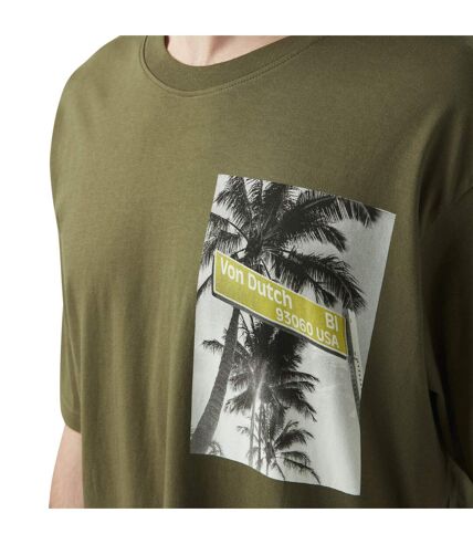 T-shirt homme col rond relax fit avec photoprint en coton Break Vondutch