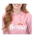 Sweat à capuche memnon femme rose clair Ellesse-3