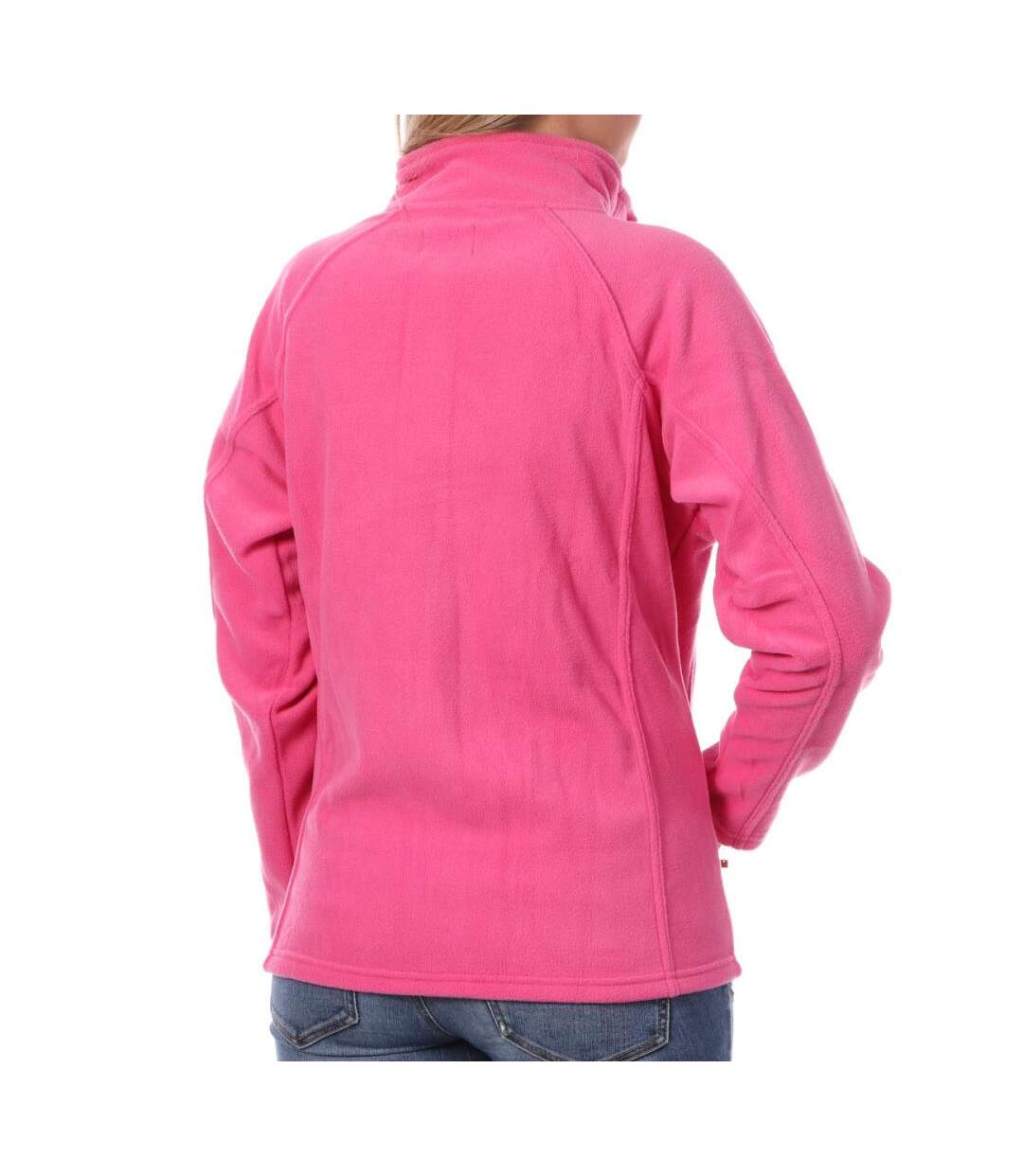 Polaire zippé rose femme impérial classic pola-2