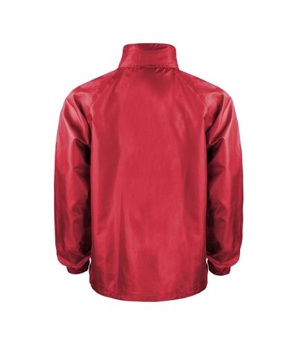 Result Mens Core Adult Windcheater Water Repellent Windproof Jacket (Red) - UTBC897