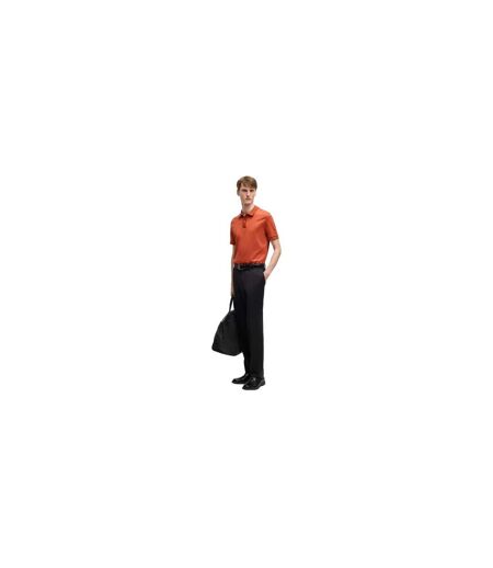Polo Parlay Homme Orange Foncé Boss
