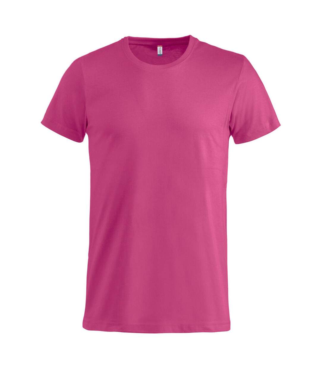 T-shirt Homme Rose Cerise Vif Clique-2
