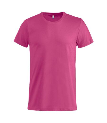 T-shirt Homme Rose Cerise Vif Clique