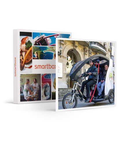 Visite insolite et gourmande de Lyon durant 2h à bord de vélos taxi en famille - SMARTBOX - Coffret Cadeau Sport & Aventure