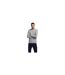 Mens Basic Sweatshirt Light Grey Jack And Jones-1