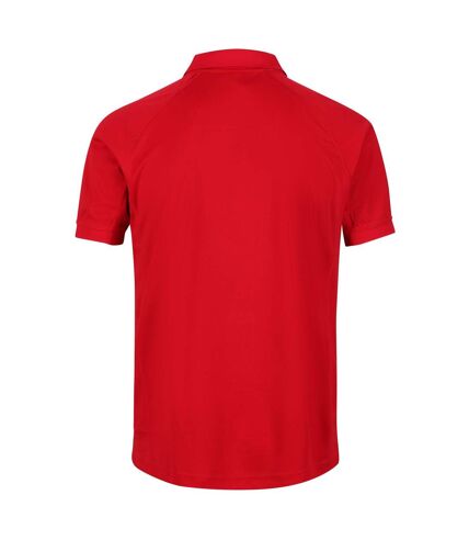 Regatta Professional Mens Coolweave Short Sleeve Polo Shirt (Classic Red)