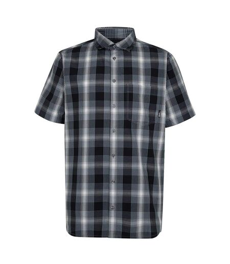 Mens Hot Chilli Plaid Shirt Navy Jack Wolfskin