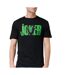 T-Shirt noir homme dc comics joker-1
