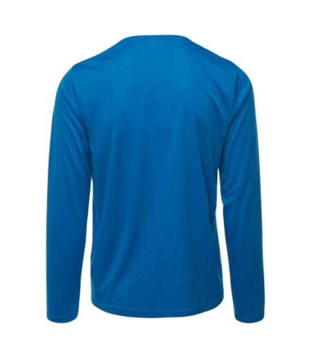 Mens Lope Polyester T-shirt Blue Martes Essential