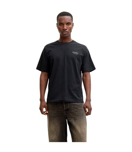 T-shirt Motif/style Logo Archive Homme Noir Jack And Jones