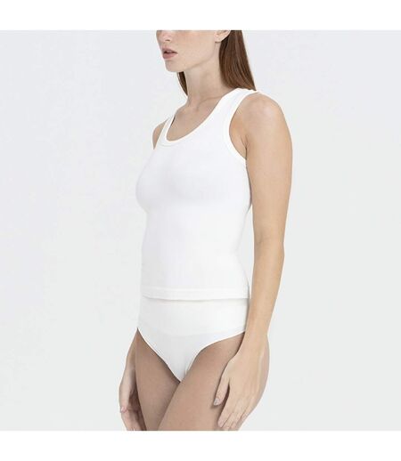 Ruey - Débardeur femme Essentials col rond sculptant recyclé stretch