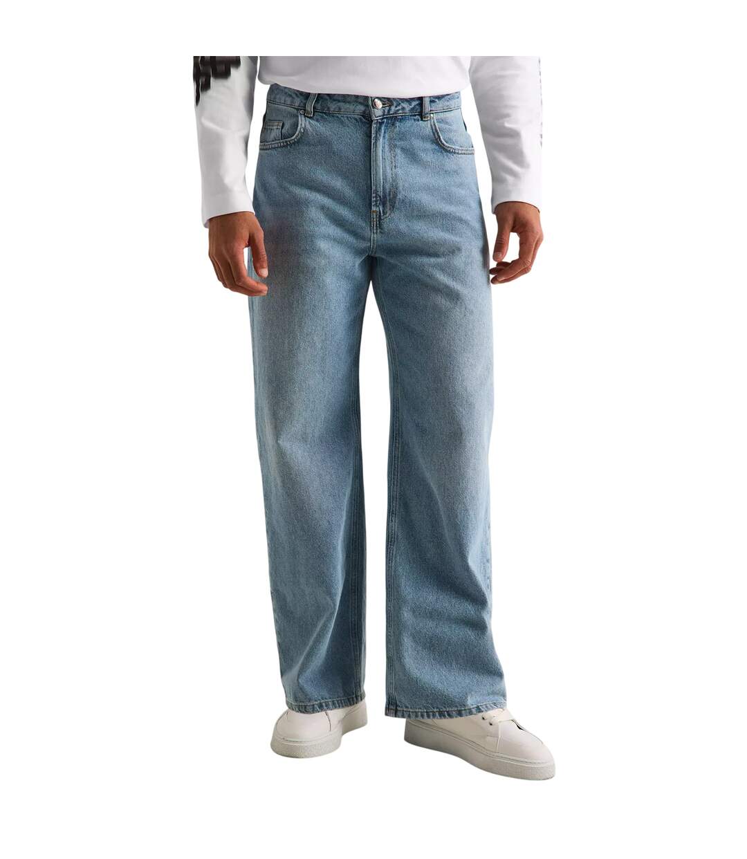 Jean Homme Lavage À L´ancienne Couture Club-3