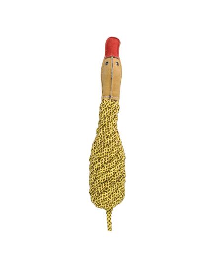 Gander the goose suede dog toy one size multicoloured Benji & Flo