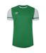 Mens cavelle jersey t-shirt emerald/brilliant white Umbro-1