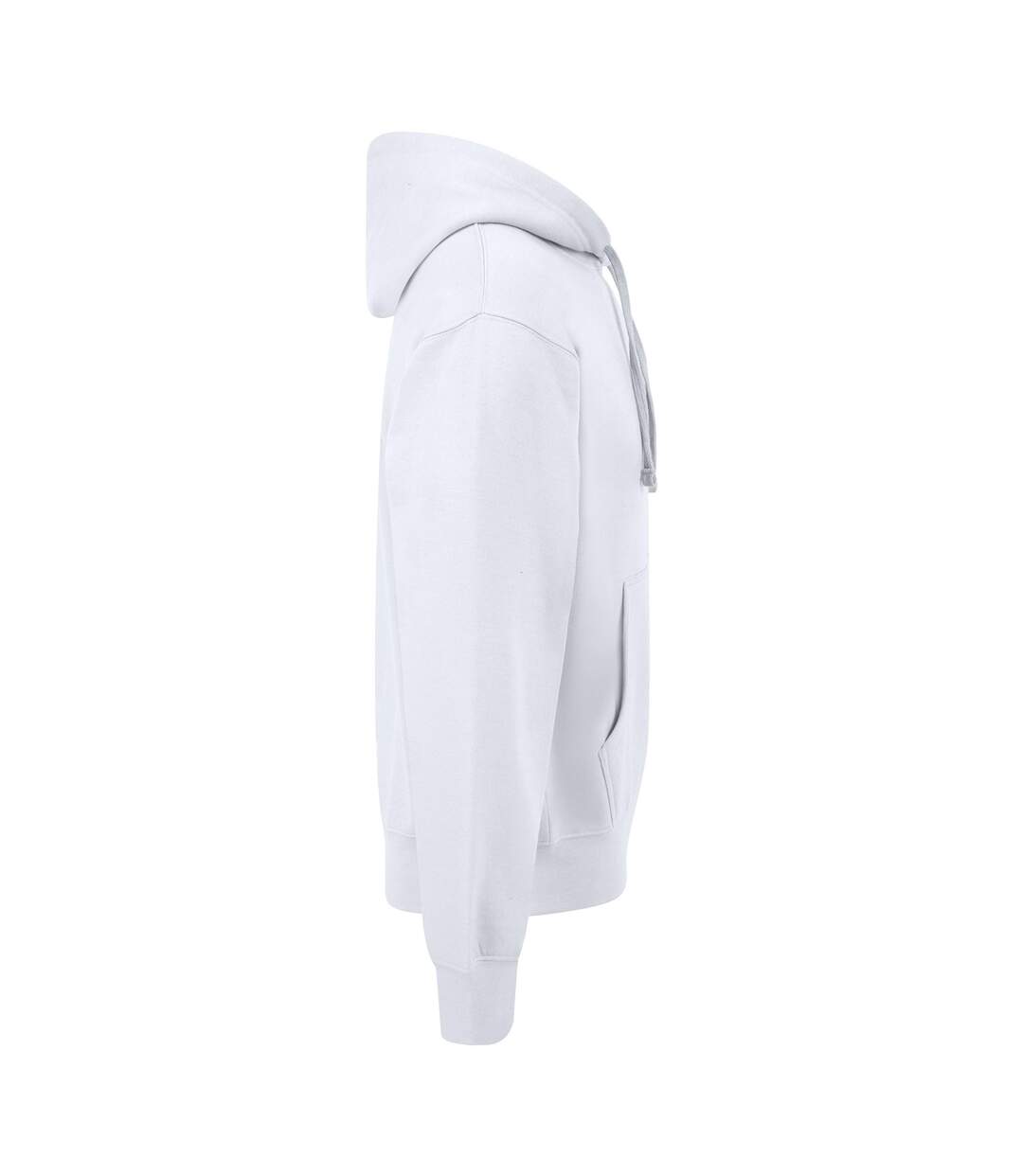 Mens Premium Ringspun Cotton Hoodie White Casual Classics-3