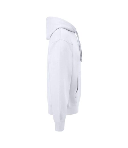 Mens Premium Ringspun Cotton Hoodie White Casual Classics