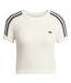 Originals T-shirt Tricoté Cali En Crochet Pour Femme Blanc Cassé Adidas-2