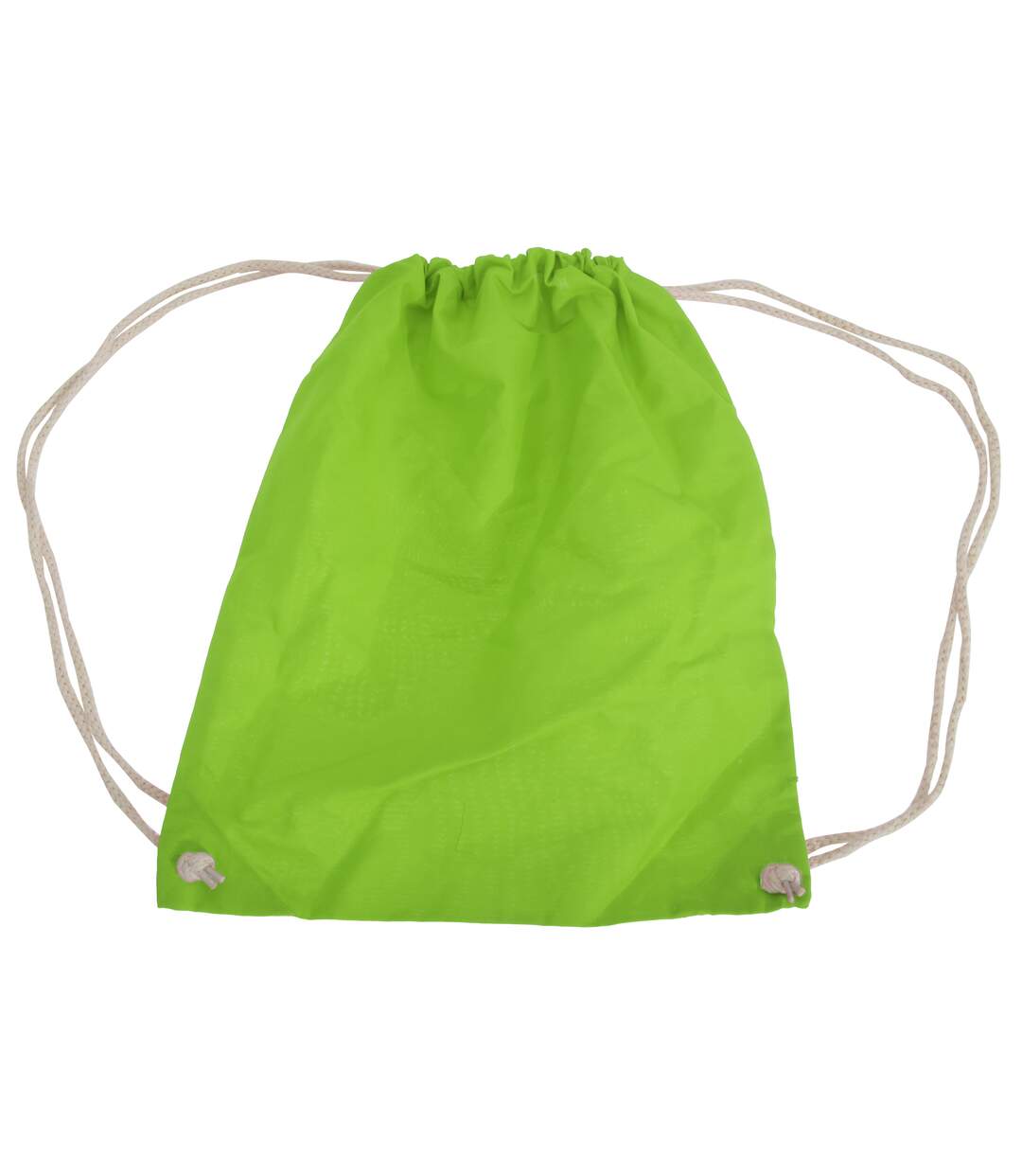 Sac de gym 12 litres taille unique vert citron Westford Mill-1