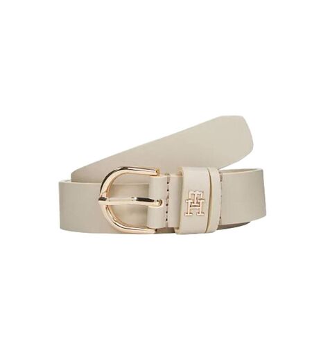 Ceinture beige femme tommy hilfiger essential - t 100