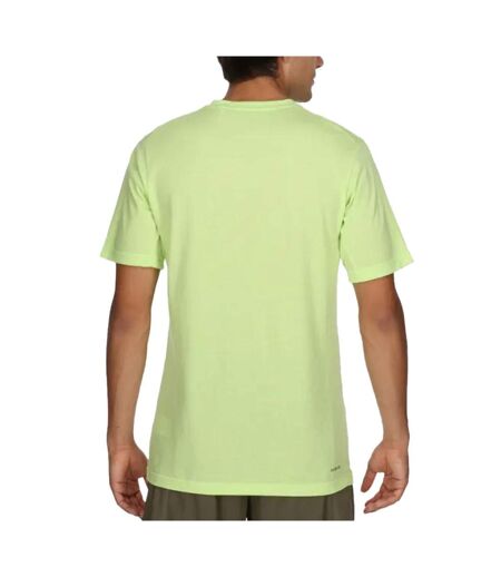 T-shirt vert homme adidas trail essentials - l