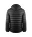 Mens London Quilted Logo Jacket Black Aquascutum-2