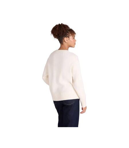Pull Femme Beige Clair Animal
