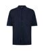 Polo Manches Courtes Homme Bleu Foncé Boss-1